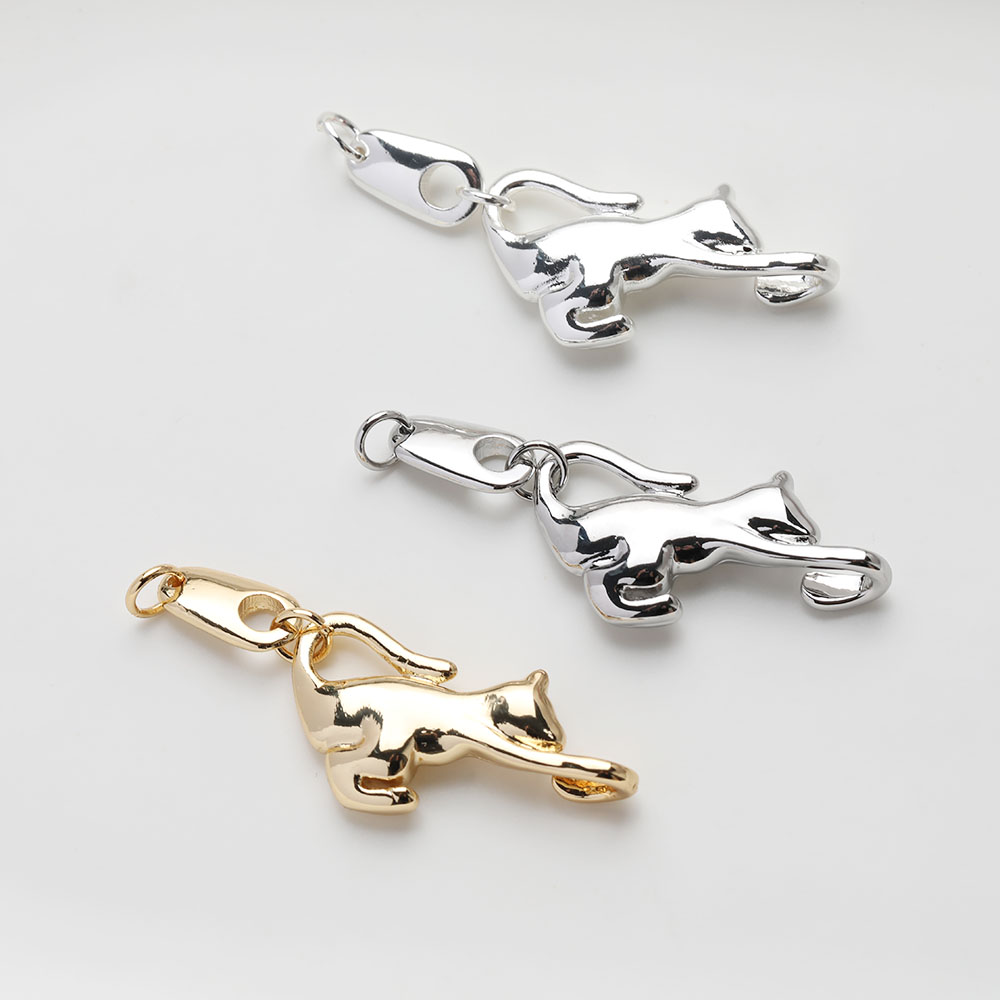 Charm Necklace Dainty - Connecteurs de bracelet de chat de