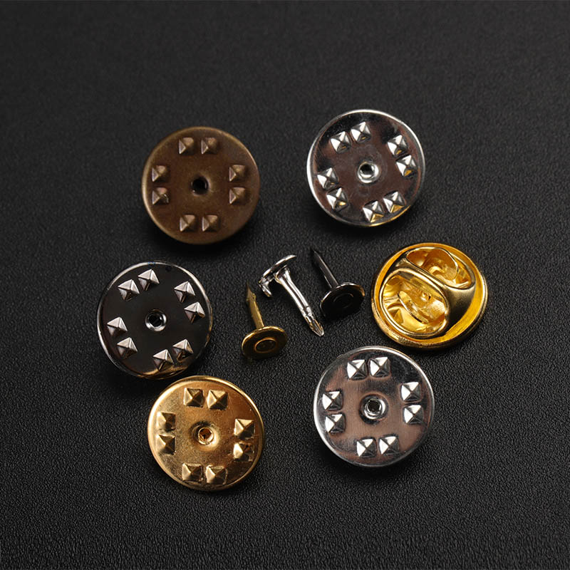 Brooch Pin Gold - 50 ensembles / lot or rhodium