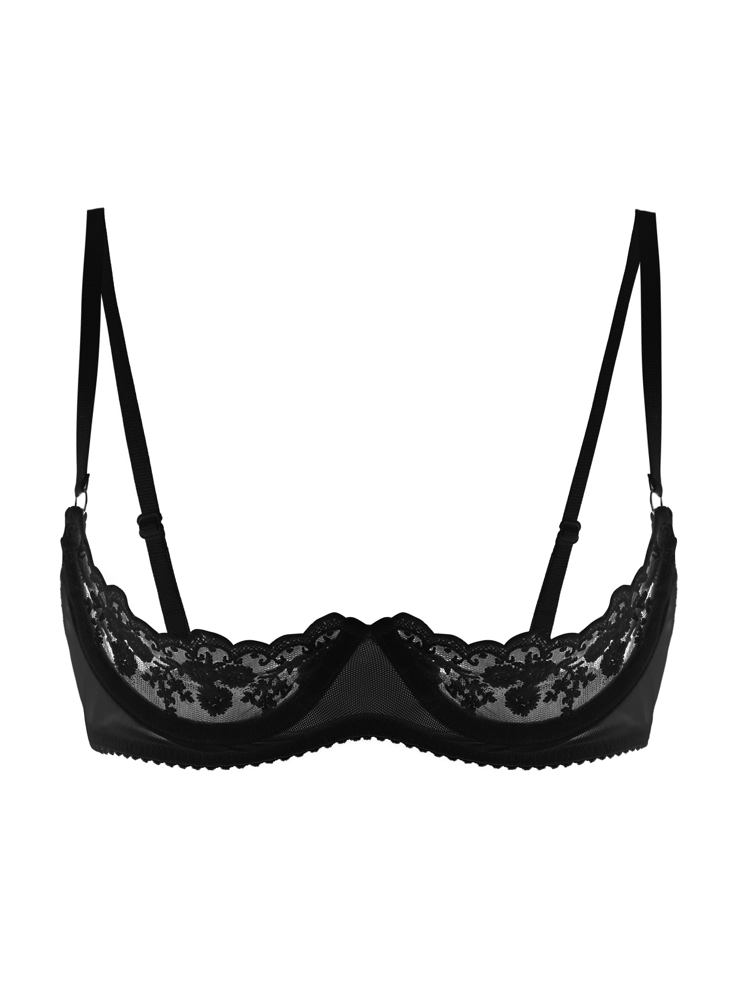 Woman Accessory - Soutien-gorge sexy à bonnets ouverts pour