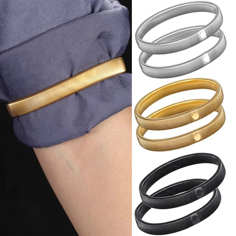 Women Accessories Holder - Supports de manches de chemise élastiques,