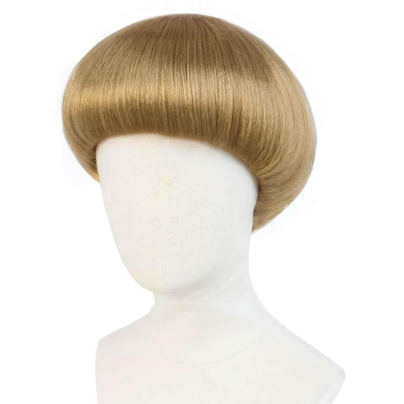 Women'S Accessories In The 60S - Perruque courte blonde coupe bowl, perruque