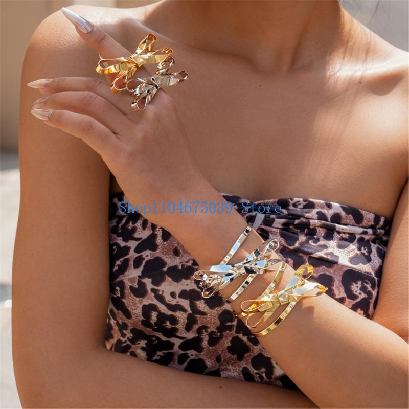 Women Accessories Combo Gift - 5asd – ensemble bagues bracelets avec