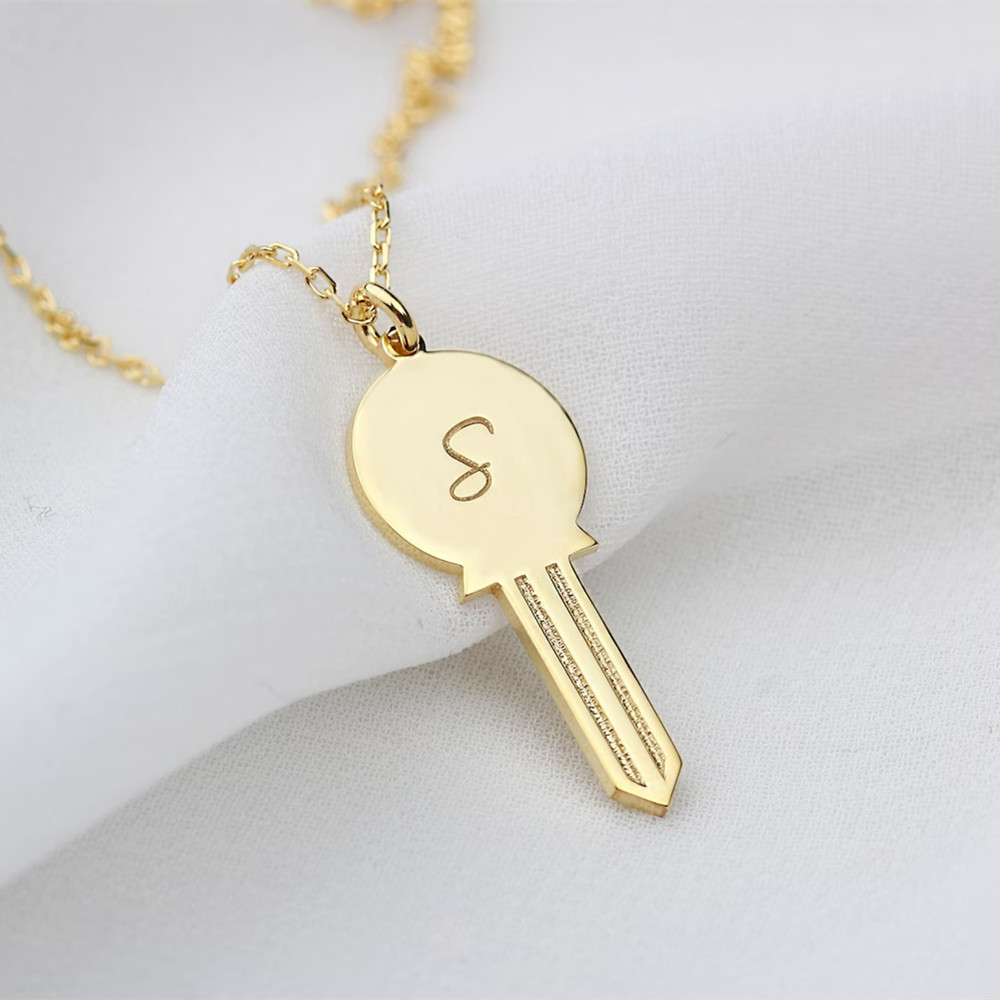 Charm Necklace Dainty - Collier personnalisé délicat en acier inoxydable