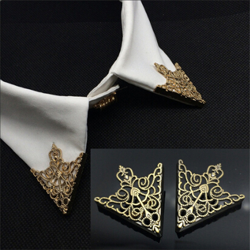 Brooch Pin Gold - Broche dorée à la mode pour