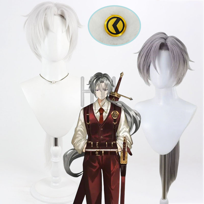 Women'S Accessories The White Company - Perruque de Cosplay Game Limbus Company