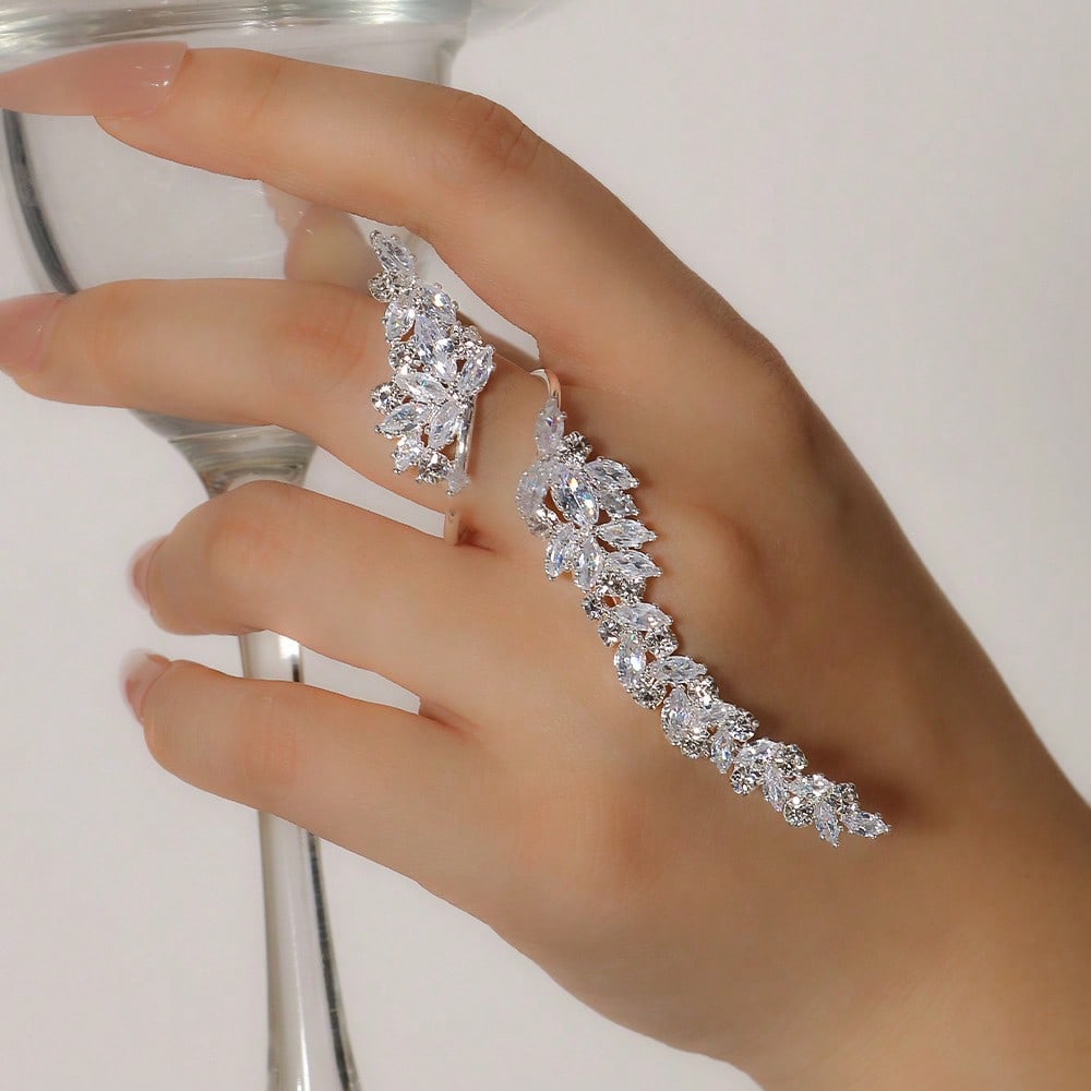 Women'S Accessories Gift Ideas - 1 pièce/bague en strass pour femmes,