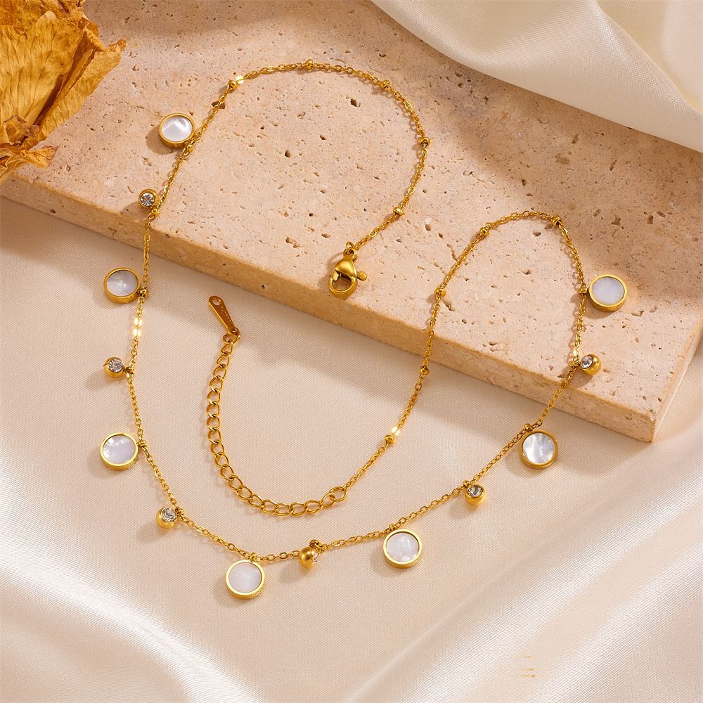 Charm Necklace Dainty - Collier ras du cou délicat en