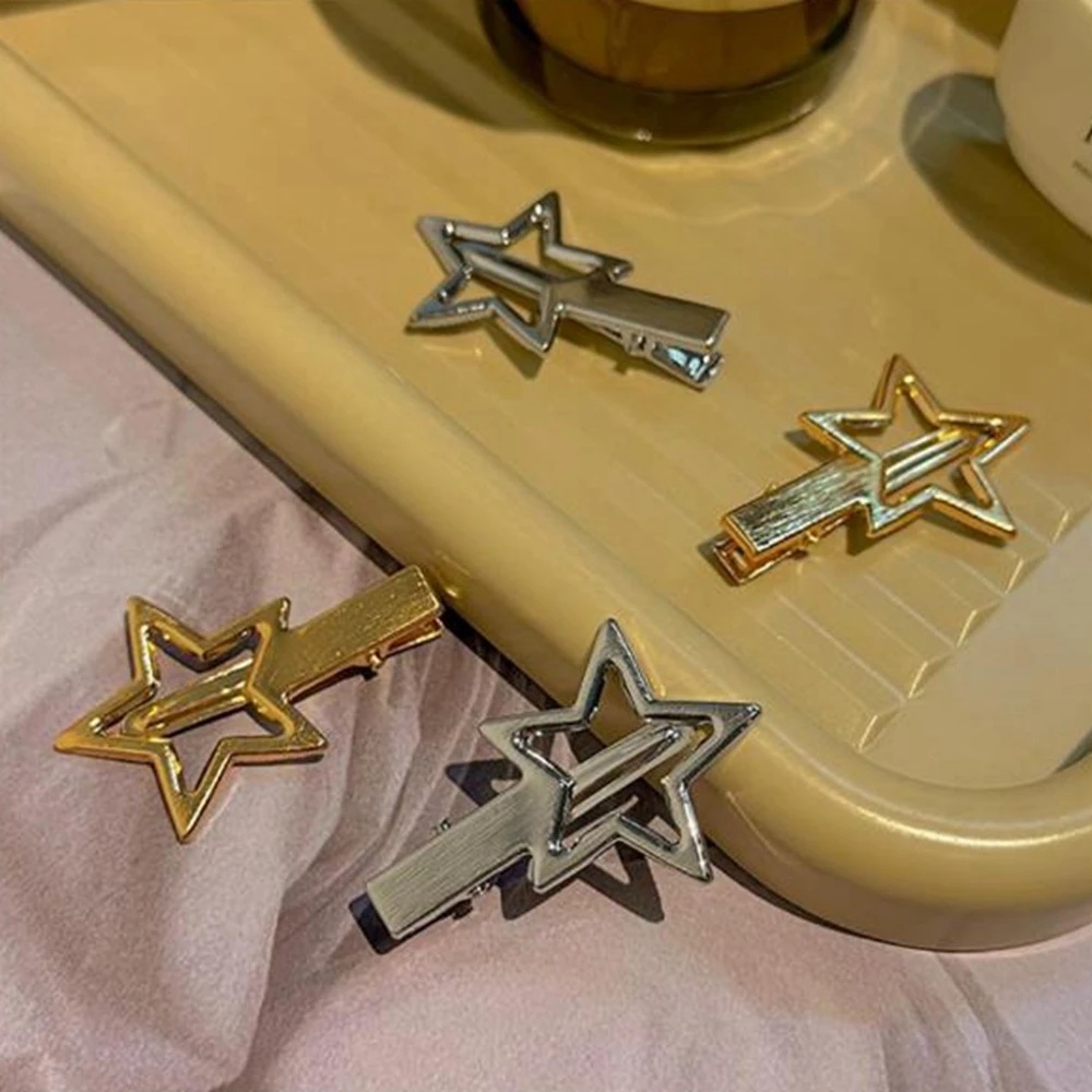 Women'S Accessories Gift Ideas - Pinces à cheveux pentagramme Y2K pour