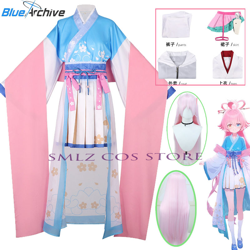 Women Accessories Kit - Costume de cosplay Game Blue Archive