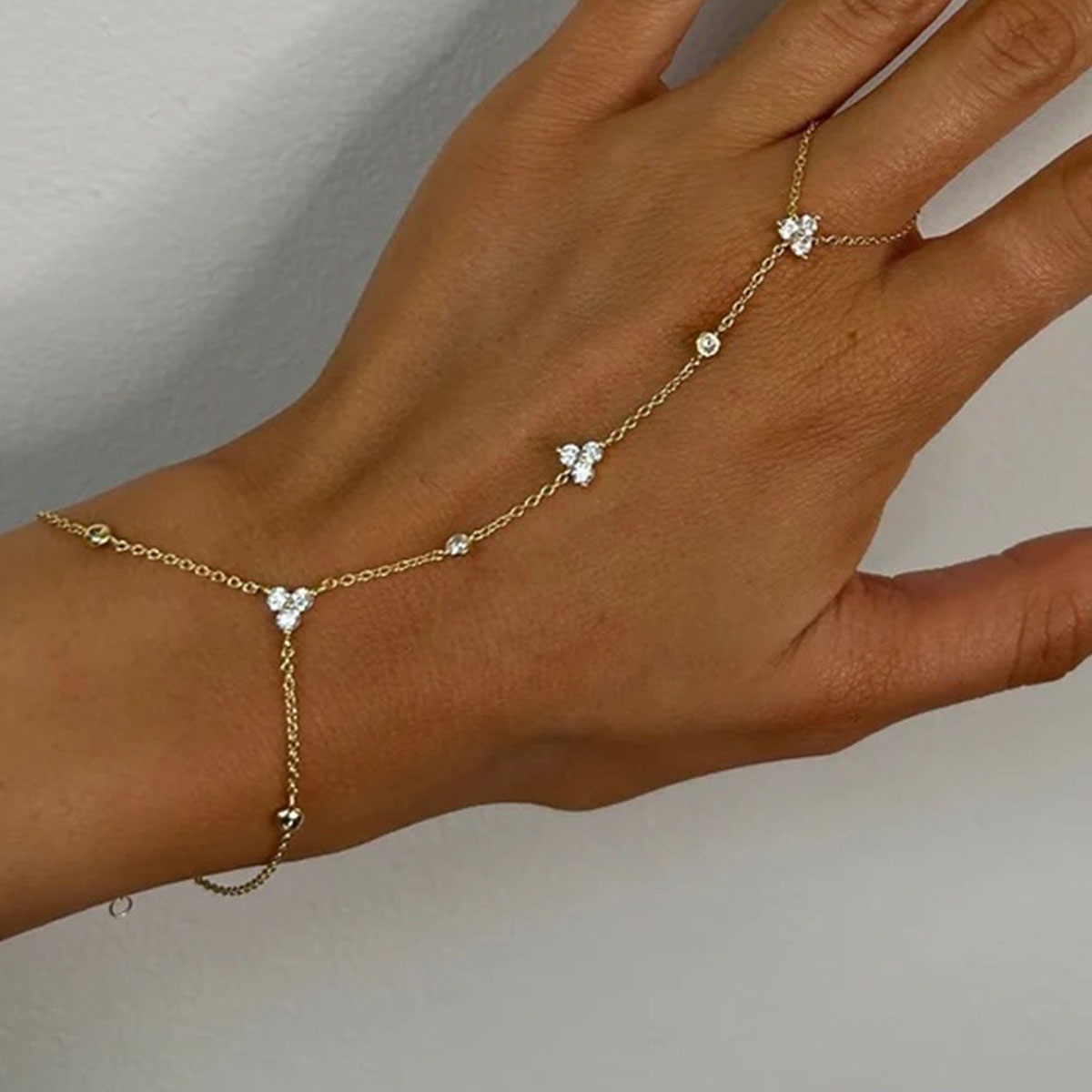 Women'S Accessories Gift Ideas - Bracelet minimaliste en strass pour femmes,