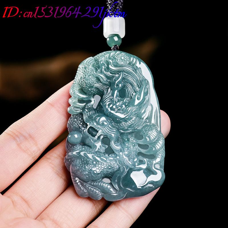 Collier pendentif Dragon en ja - Woman Accessory avis et prix