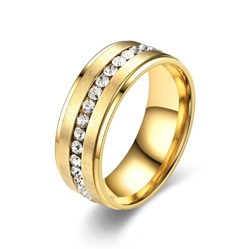 Bagues en diamant en acier ino - Women'S Accessories Gift Ideas avis et prix