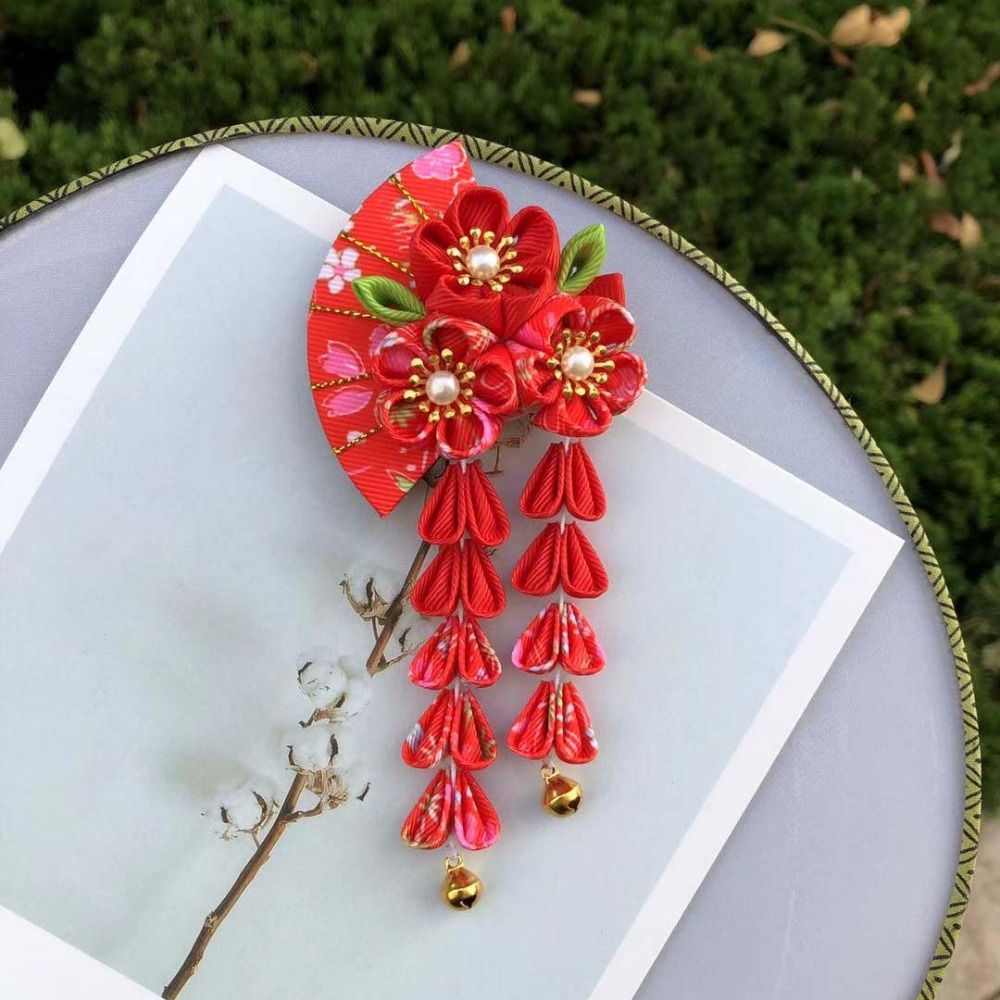 Épingle à cheveux à pompons et - Women'S Kimono Accessories avis et prix