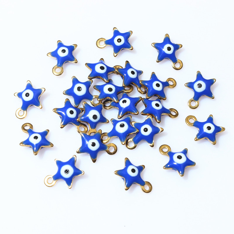 20pcs 10x8.5mm émail mauvais y - Evil Eye Bracelet avis et prix