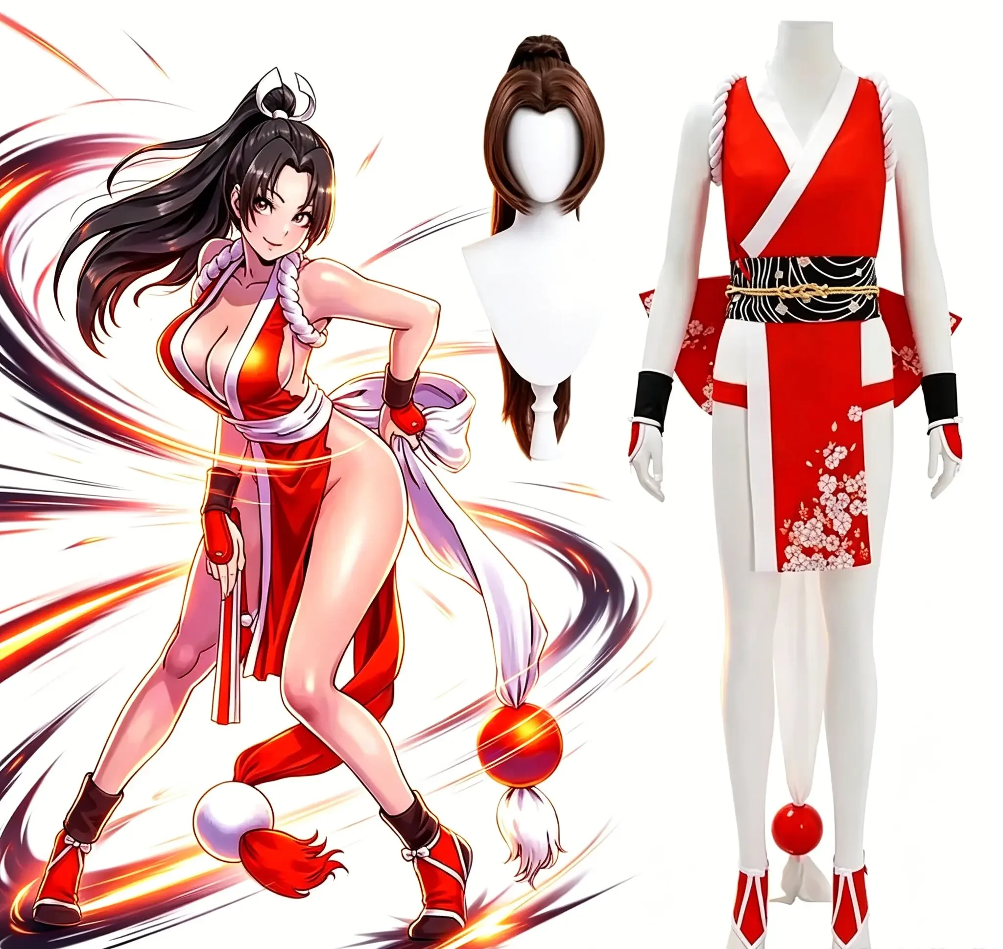 Nouveau Costume de Cosplay Thè - Women'S Kimono Accessories avis et prix