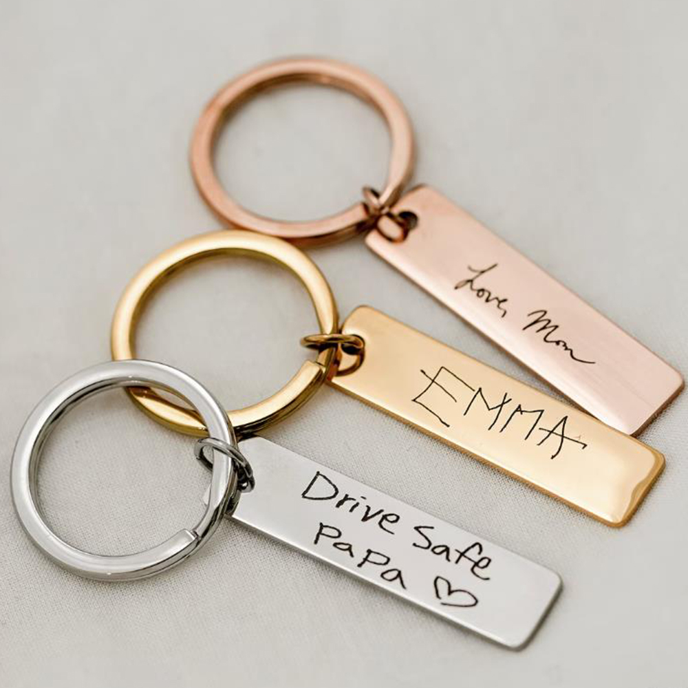 Porte-clés manuscrit réel, por - Women'S Accessories Gift Ideas avis et prix