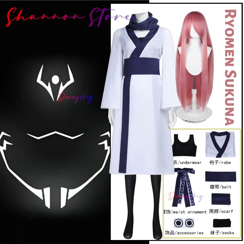 Ryomen Sukuna Cosplay ssississ - Women'S Kimono Accessories avis et prix