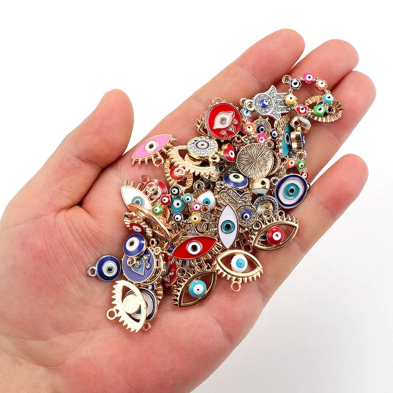 30 pièces mélange alliage émai - Evil Eye Bracelet avis et prix