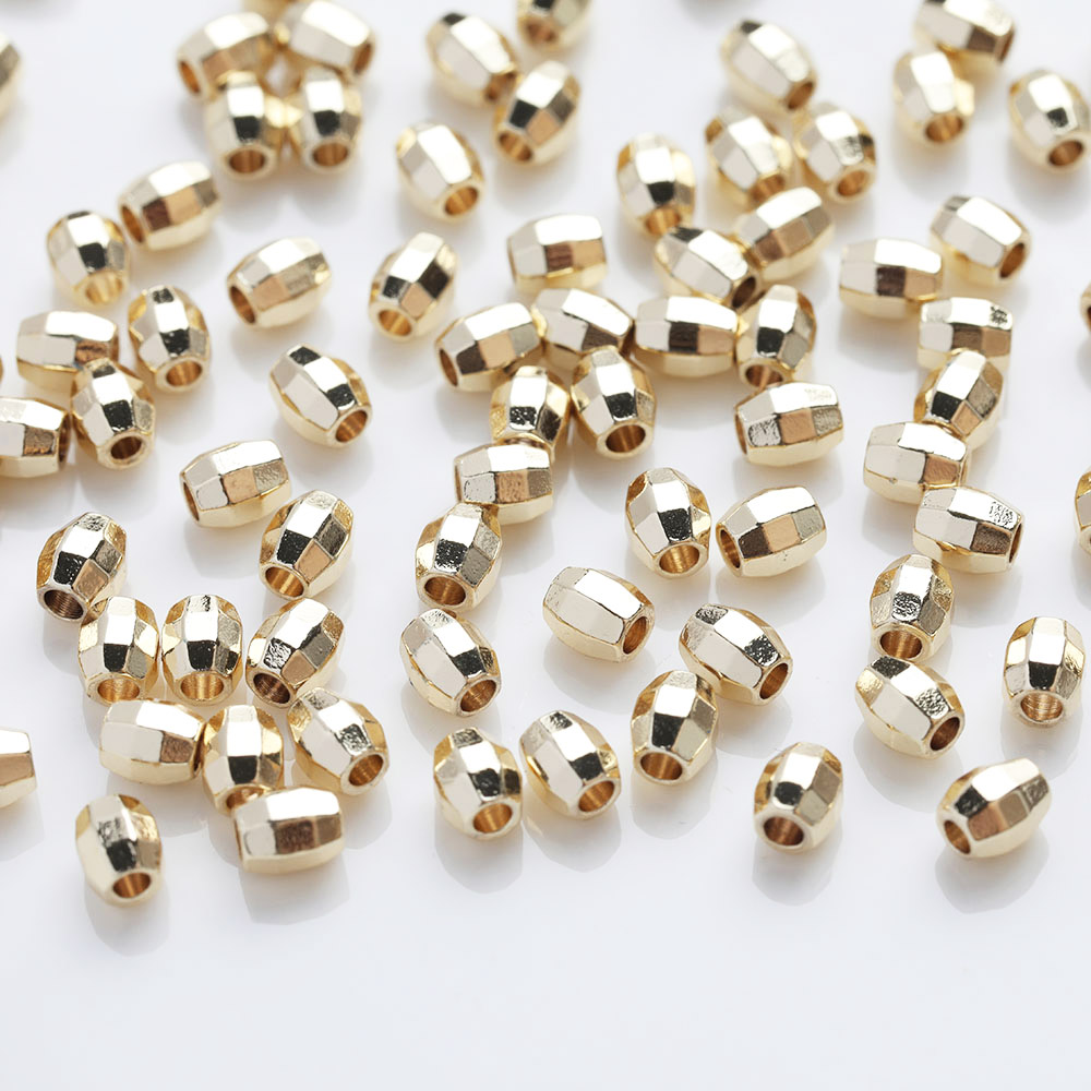 Perles ovales en laiton pour f - Charm Necklace Dainty avis et prix