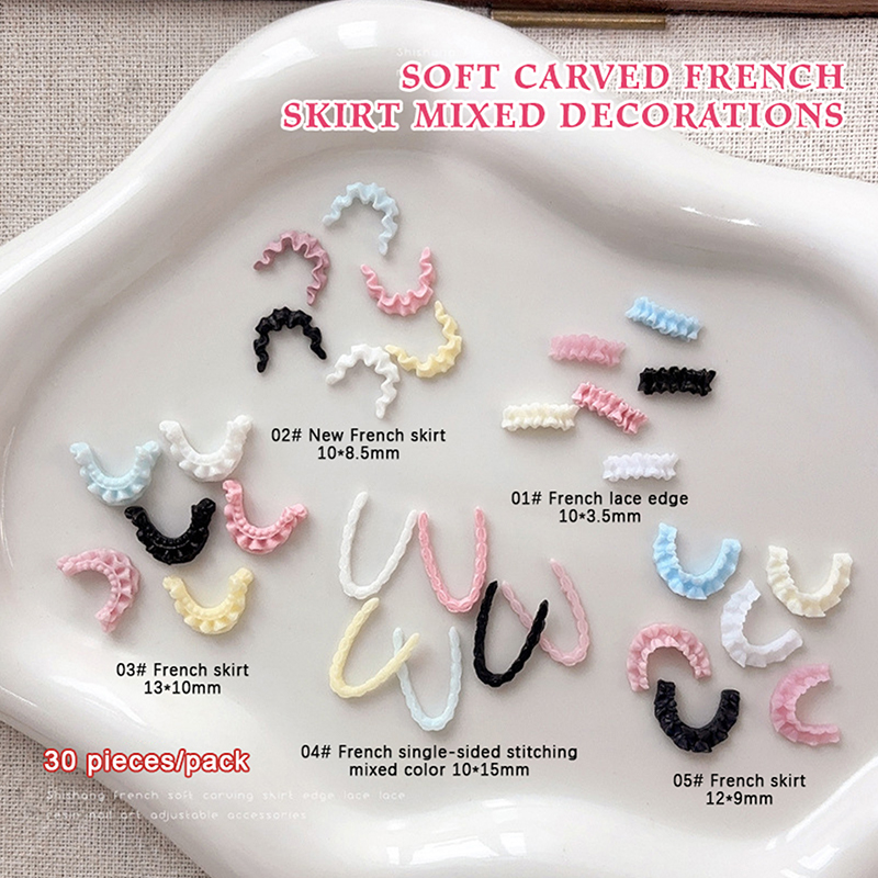 30 pièces de décorations 3D en - Women Accessories Combo Gift avis et prix