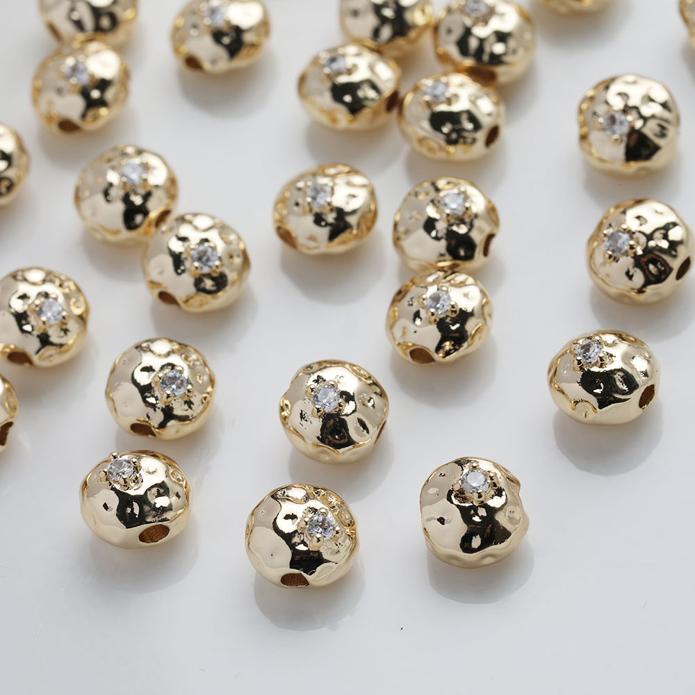 Collier de perles en laiton pl - Charm Necklace Dainty avis et prix