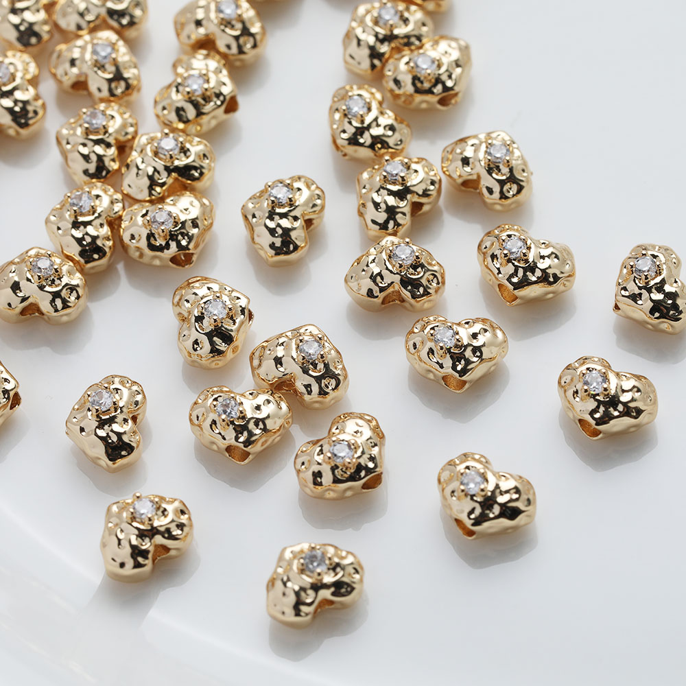 Collier de perles en laiton pl - Charm Necklace Dainty avis et prix