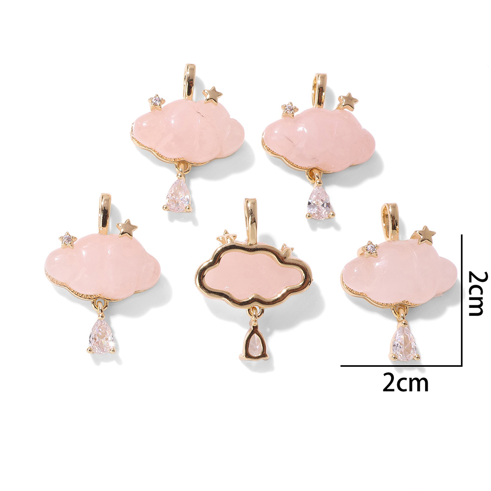 Pendentif en pierre naturelle  - Charm Necklace Dainty avis et prix