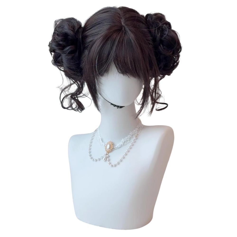 Perruque de Cosplay Double chi - Women Accessories Kit avis et prix