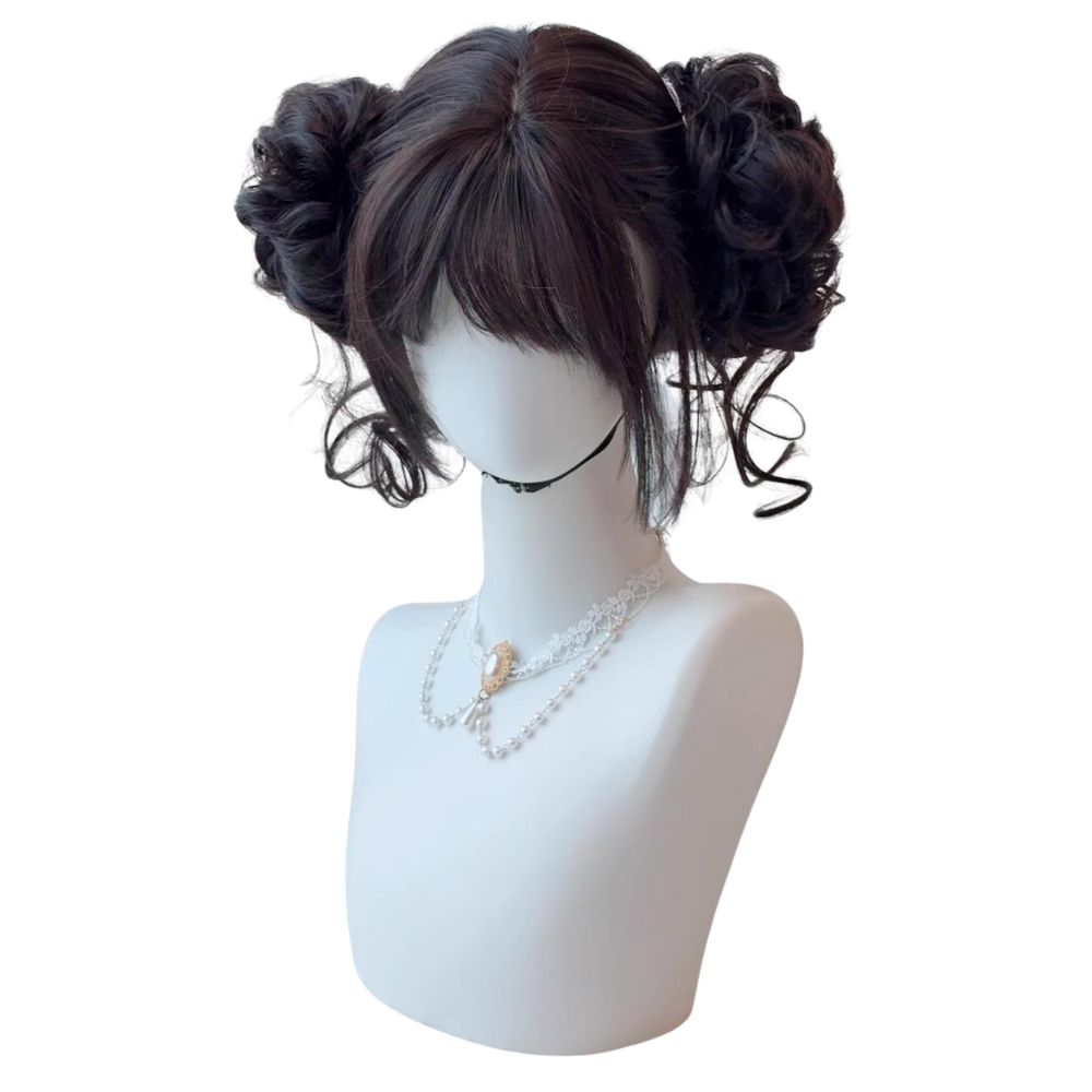 Perruque de Cosplay Double chi - Women Accessories Kit avis et prix