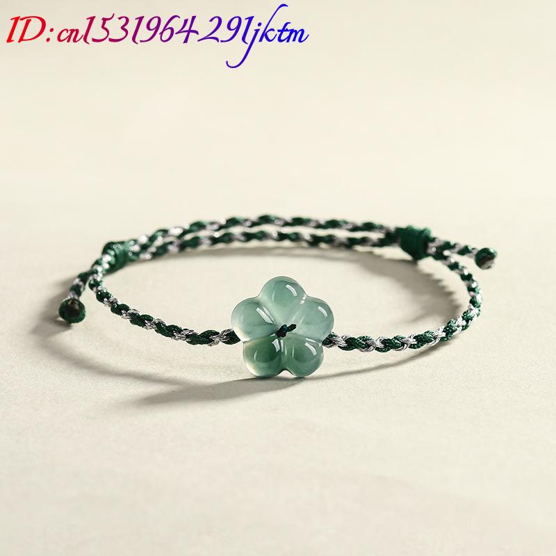 Bracelet à fleurs en jadéite b - Woman Accessory avis et prix