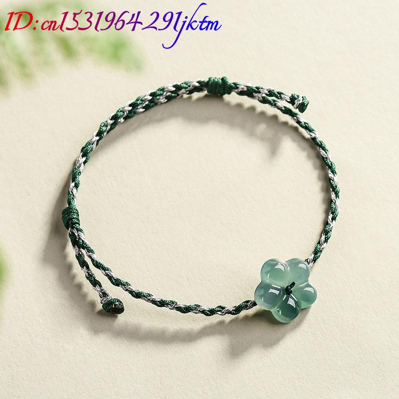 Bracelet à fleurs en jadéite b - Woman Accessory avis et prix