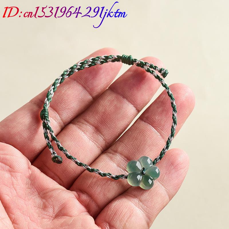 Bracelet à fleurs en jadéite b - Woman Accessory avis et prix