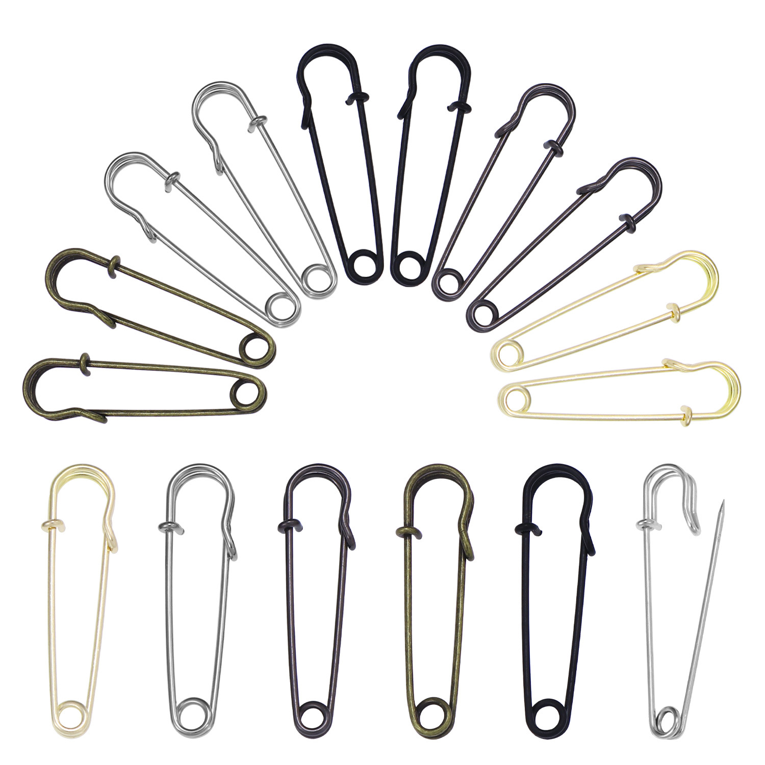 20 pièces 50mm épingles de sûr - Brooch Pin Gold avis et prix