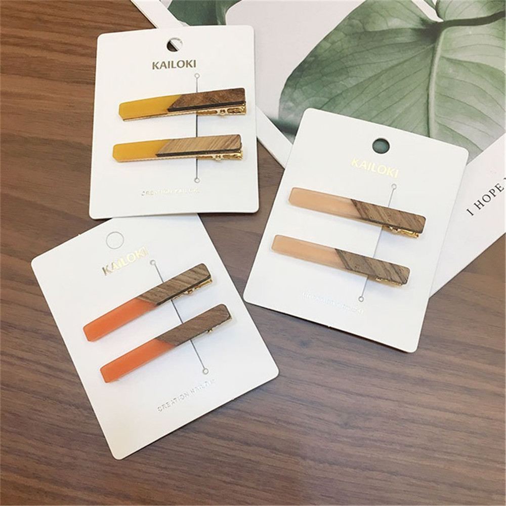 Pinces à cheveux géométriques  - Women Accessories Combo Gift avis et prix