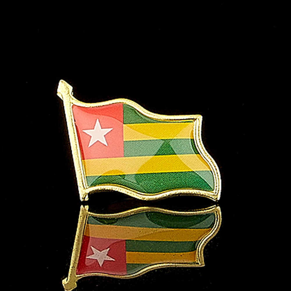 La République du Togo Afrique  - Brooch Pin Gold avis et prix