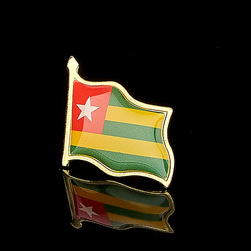La République du Togo Afrique  - Brooch Pin Gold avis et prix