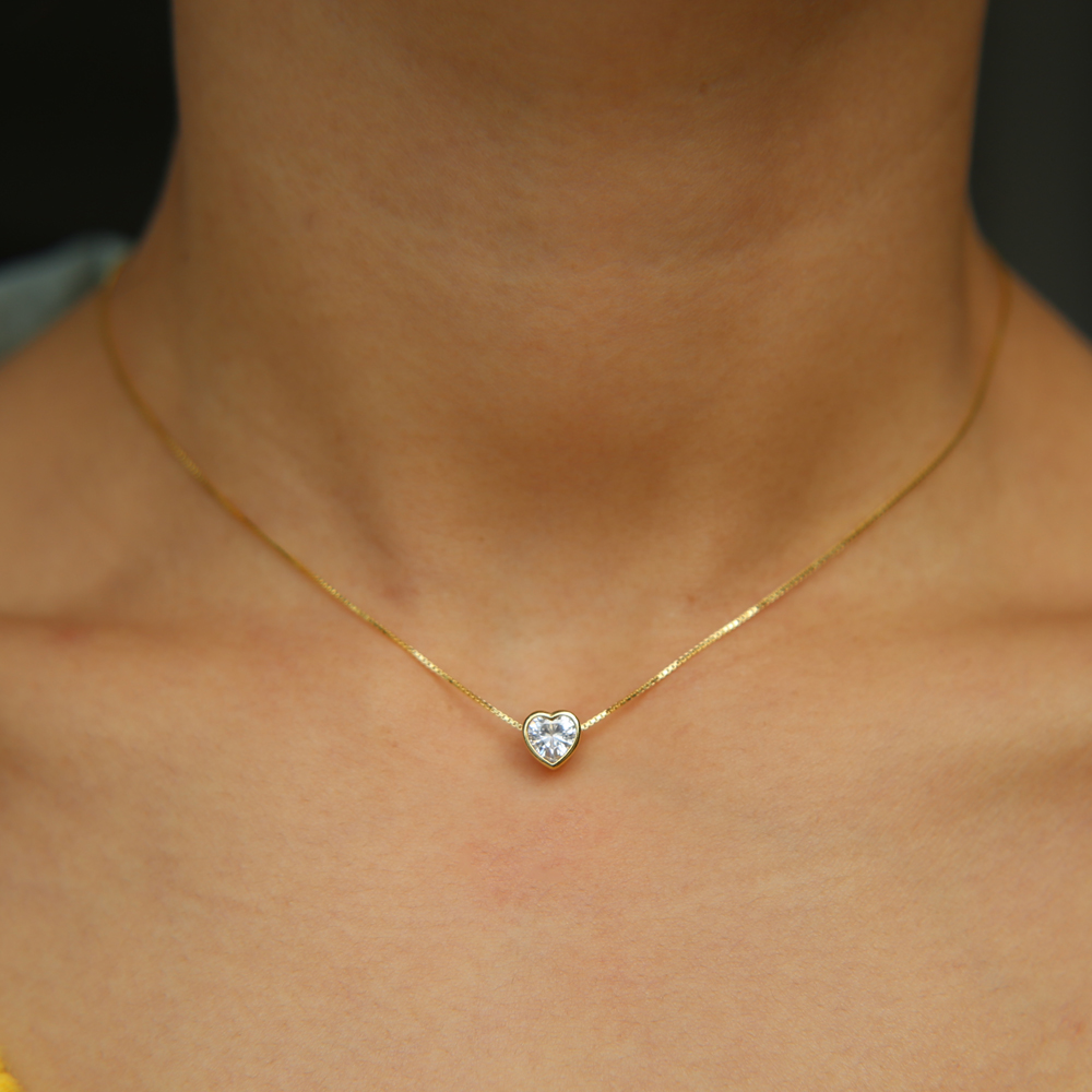 100% 925 argent Sterling pour  - Charm Necklace Dainty avis et prix