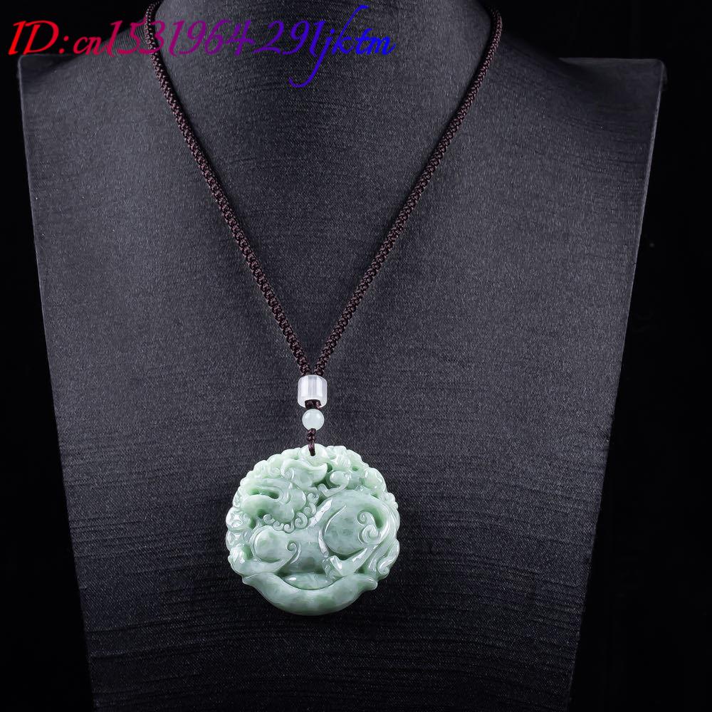 Collier pendentif Pixiu en jad - Woman Accessory avis et prix