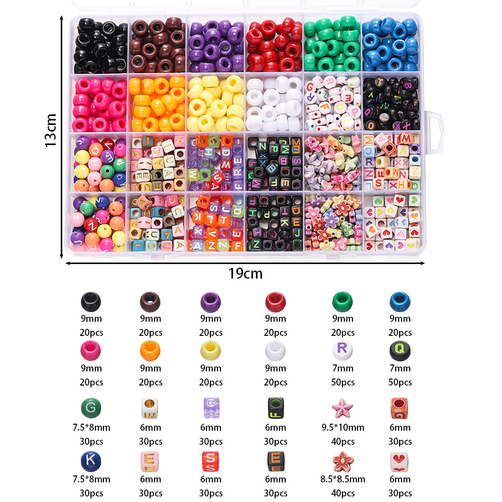 1 Boîte de Perles Acryliques C - Women Accessories Holder avis et prix